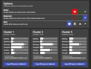 armour picker|D2GearCalculator